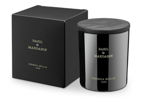 Wachskerze 230 grs Basil & Mandarin