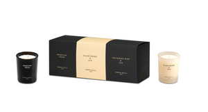 Kerzenset 70g  Bulgarian Rose ; Black Orchid & Lily ;  Moroccan Cedar
