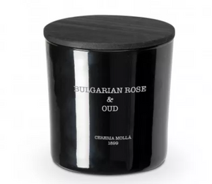 Wachsduftkerze 2 Dochte XL 600g    Bulgarian Rose & Oud
