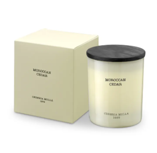 Wachsduftkerze 230g Moroccan Cedar