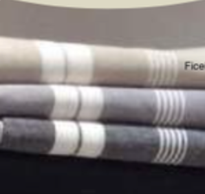 Tischdecke Capri 100% Baumwolle  gestreift