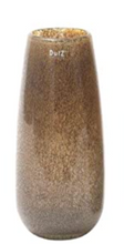 Laden Sie das Bild in den Galerie-Viewer, Vase Silberbraun