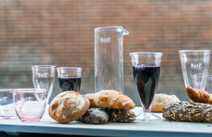 Wasserkaraffe Klarglas