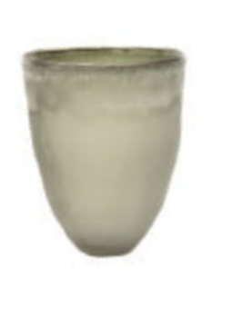 Blumenvase Patina Olive