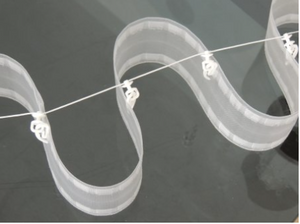 MRT_ Falteband Cortitex 75mm Transparent