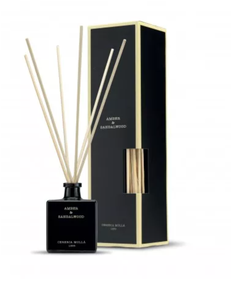 Raumduft Diffusor 100ml Amber & Sandalwood