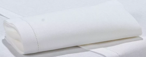 Servietten 100% Leinen Weiss 45x45cm