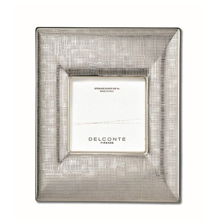 *DEL CONTE Fotorahmen aus 925er Sterlingsilber ASHANTI