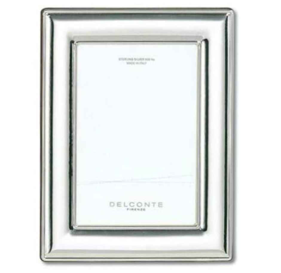*DEL CONTE Fotorahmen aus 925er Sterlingsilber FORMA