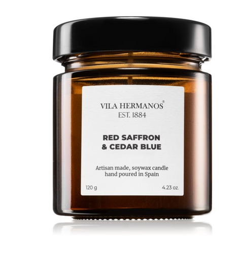 APOTHECARY Duftkerze Red Saffron & Cedar Blue